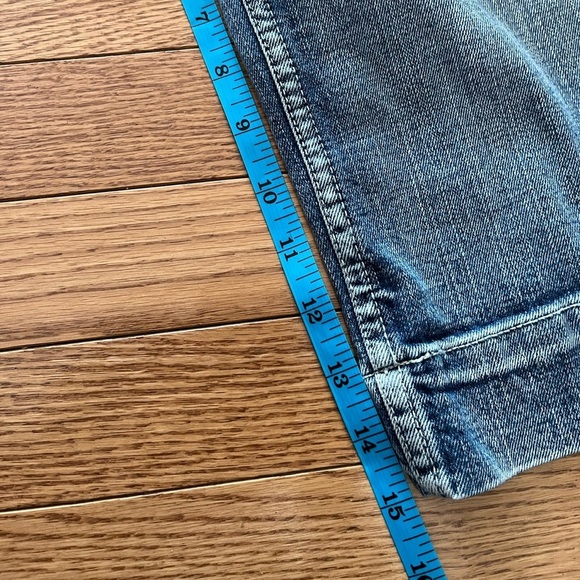 [14/36]]WMN Dish Jeans Blue Bermuda Denim Shorts - Picture 11 of 12